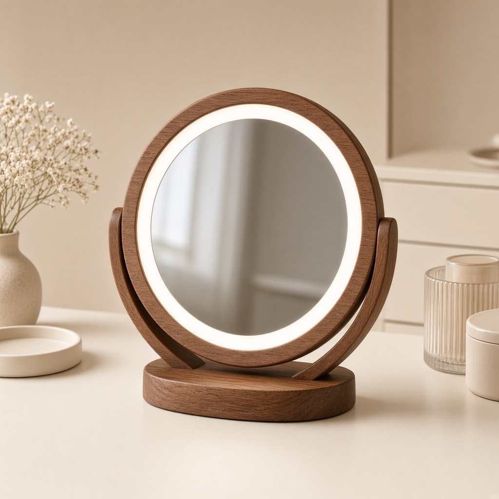 Zosia LED Tabletop Mirror