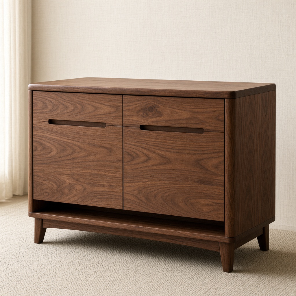 Blythe Walnut Vanity Cabinet